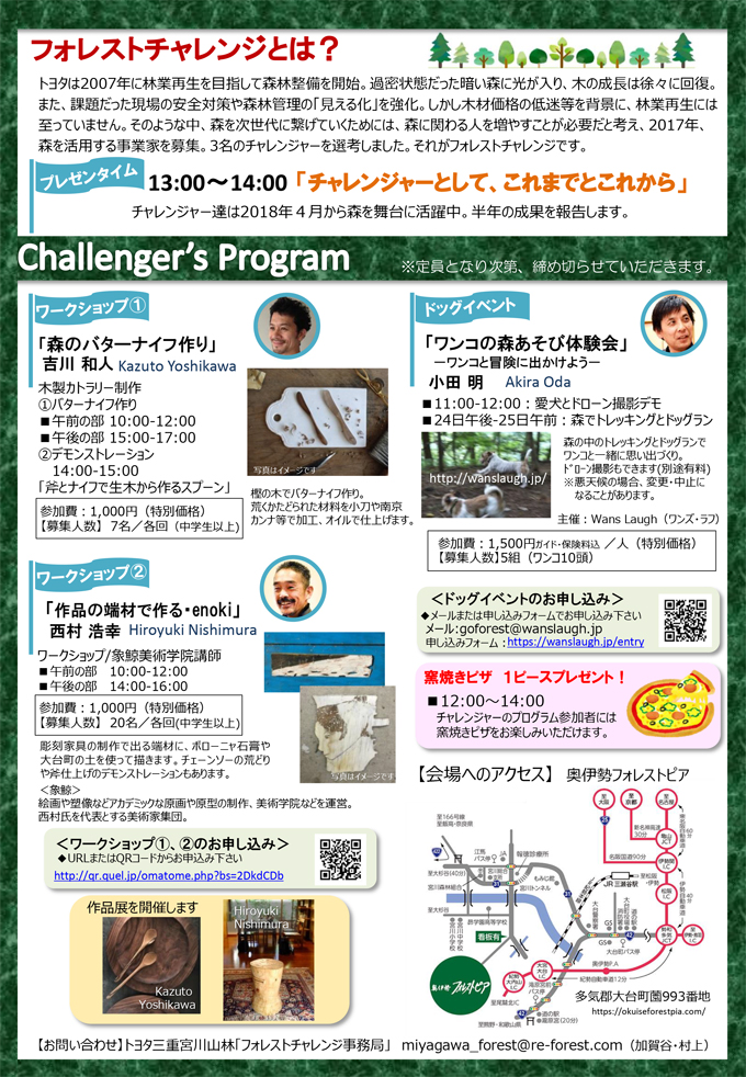 フォレストチャレンジ・フェス 2018