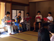 朗読劇「禎子と千羽鶴」練習風景